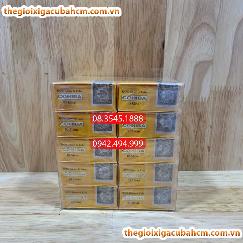 COHIBA SHORT MINI 10 ĐIẾU HÀNG CUBA