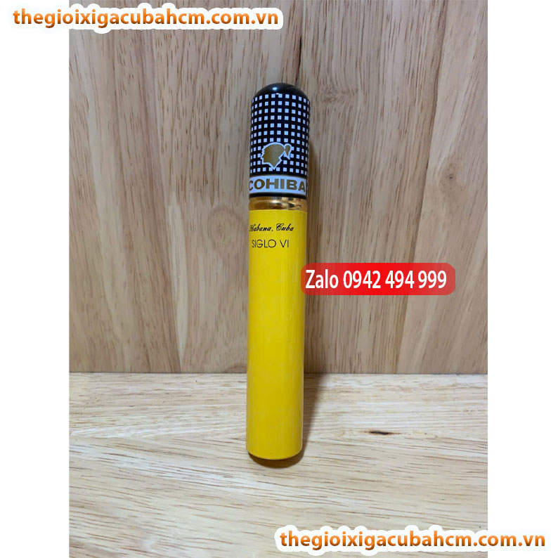 XÌ GÀ COHIBA Siglo VI, XÌ GÀ COHIBA SIGLO VI HỘP 3 ĐIẾU, COHIBA SIGLO VI 15 ĐIẾU