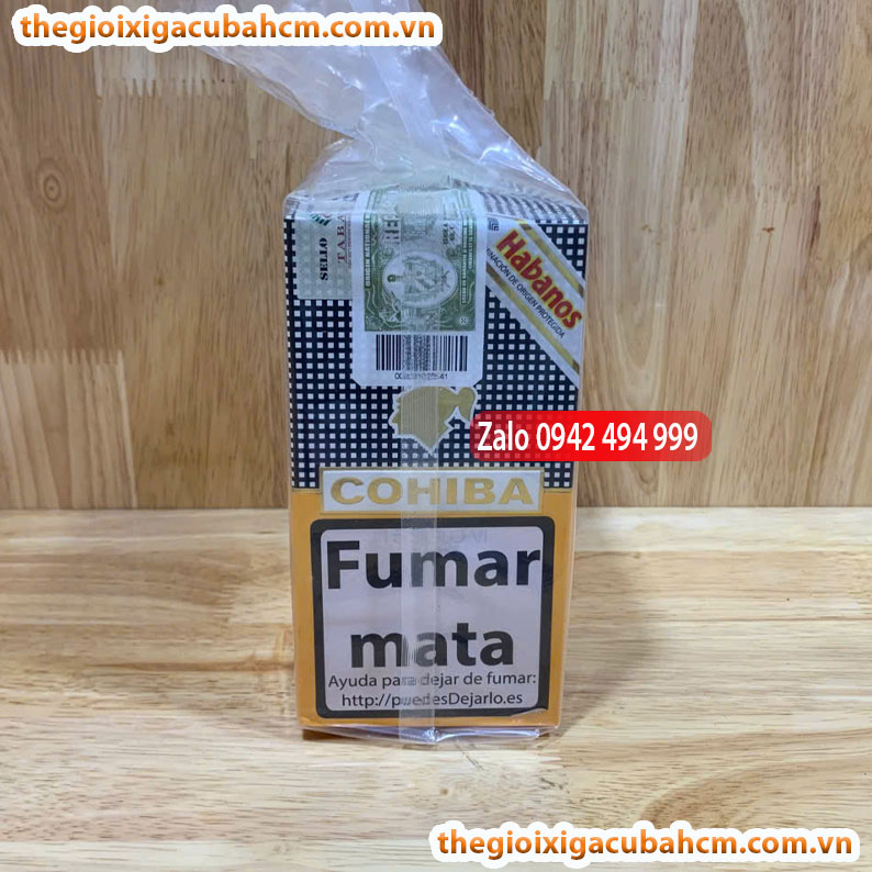 XÌ GÀ COHIBA Siglo VI, XÌ GÀ COHIBA SIGLO VI HỘP 3 ĐIẾU, COHIBA SIGLO VI 15 ĐIẾU