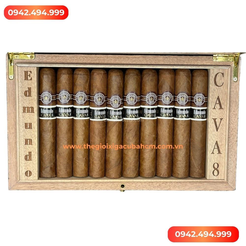 Xì gà Montecristo Edmundo Cava8 hộp 20 điếu
