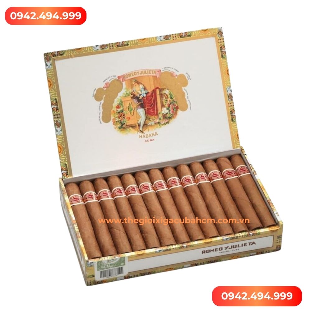 Xì gà Romeo Y Julieta Mille Fleurs hộp 25 điếu