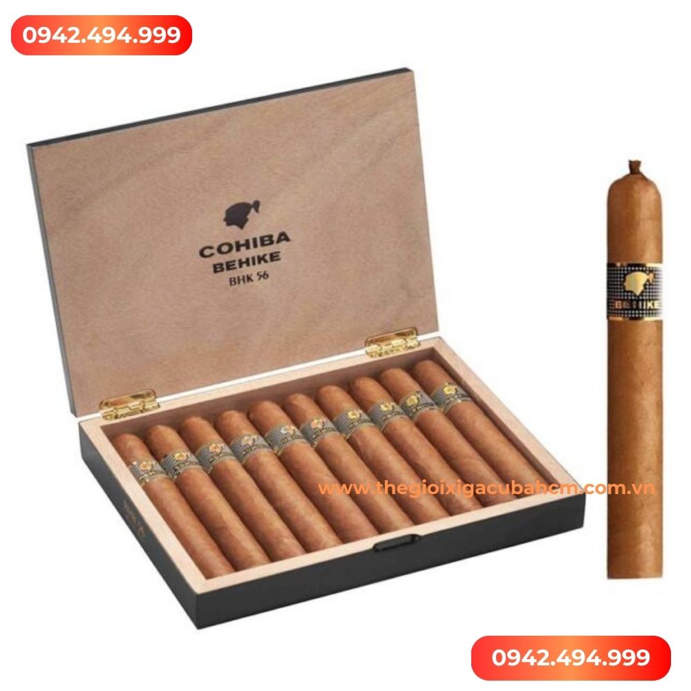 XÌ GÀ COHIBA Behike 56 hộp 10 điếu