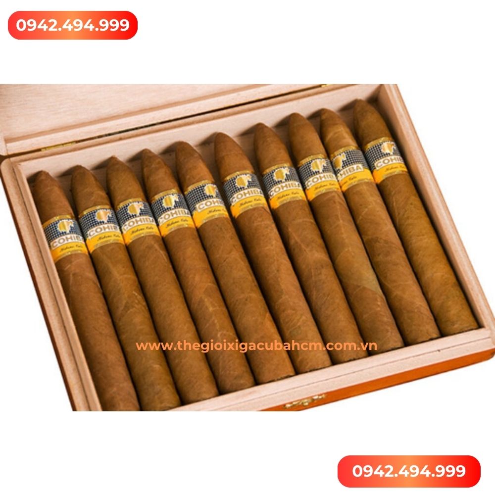 XÌ GÀ COHIBA Piramides Extra hộp 10 điếu