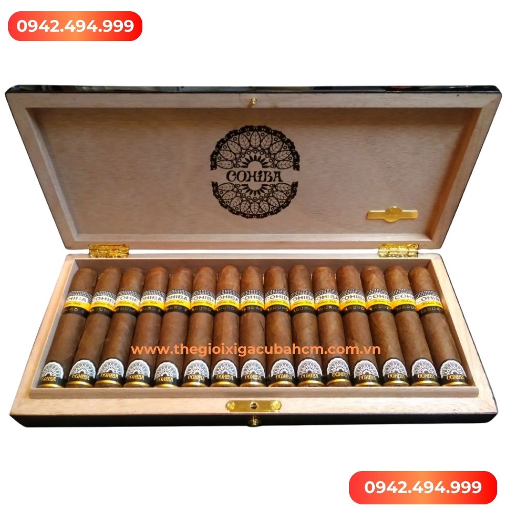 XÌ GÀ COHIBA Maduro 5 Magicos 50th Anniversary hộp 15 điếu