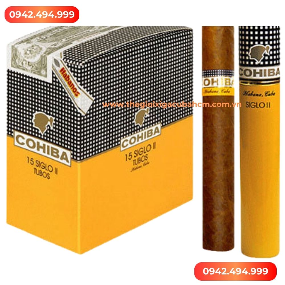 XÌ GÀ COHIBA Siglo II hộp 15 điếu