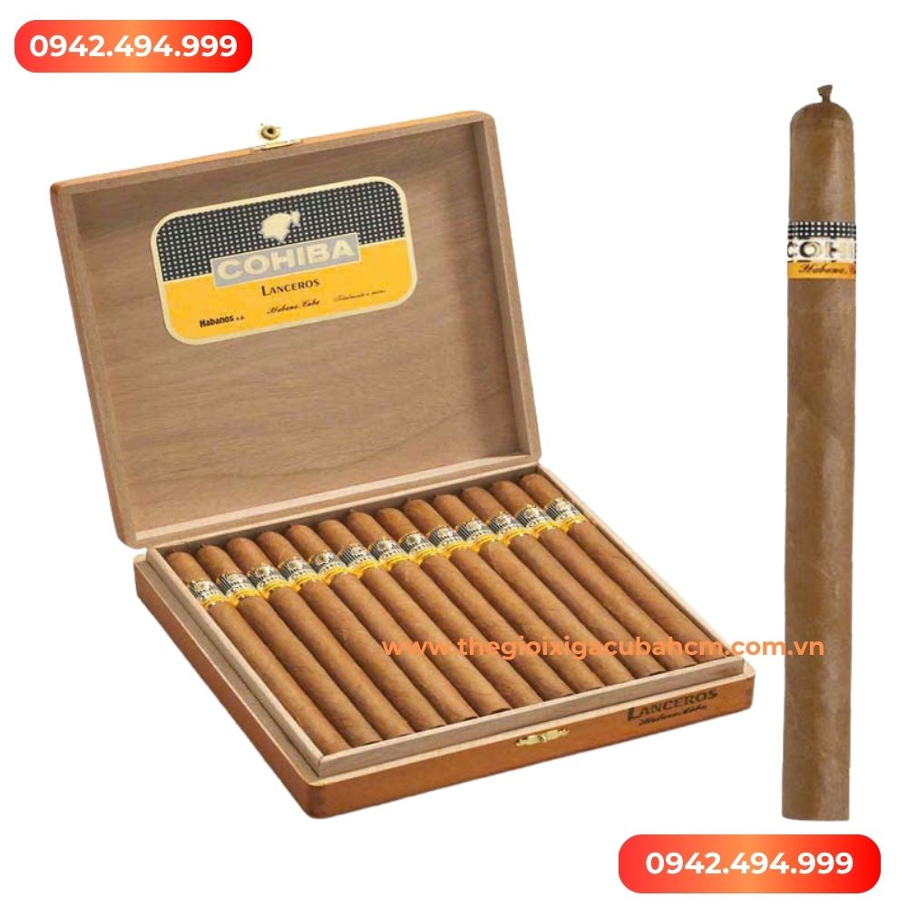 XÌ GÀ COHIBA Lanceros hộp 25 điếu