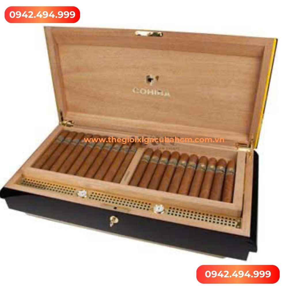 XÌ GÀ COHIBA HUMIDOR LIMITADA - 50 YEARS ANNIVERSARY