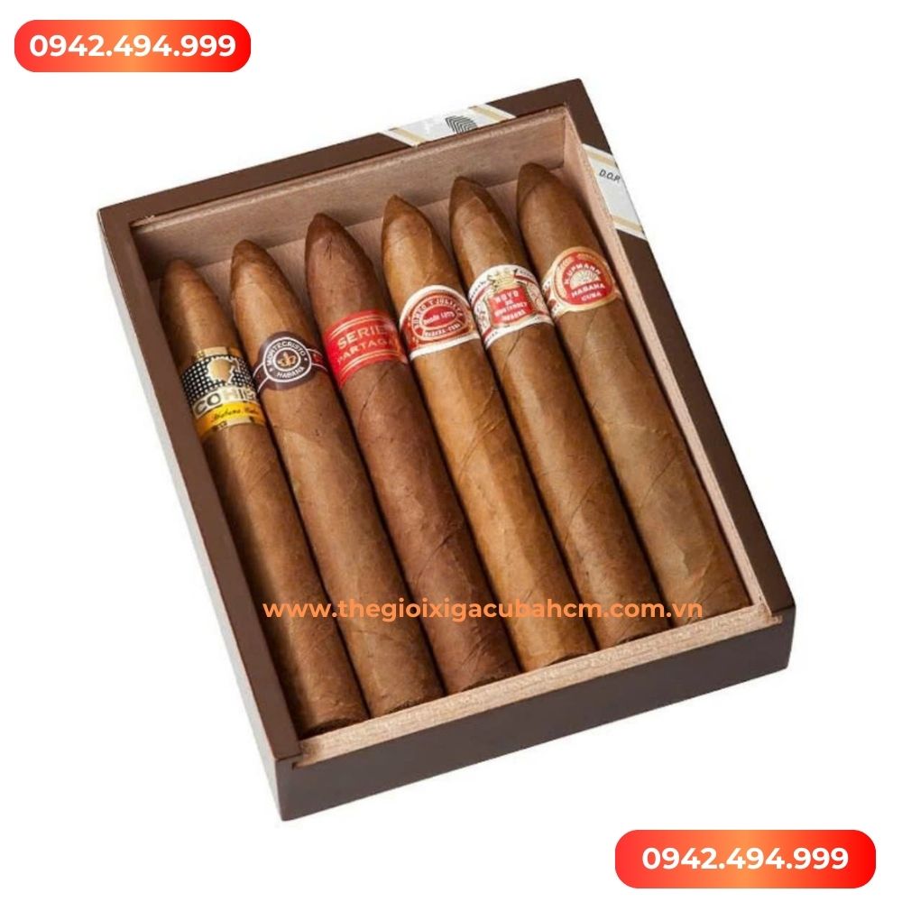 XÌ GÀ Seleccion Piramides hộp 6 điếu