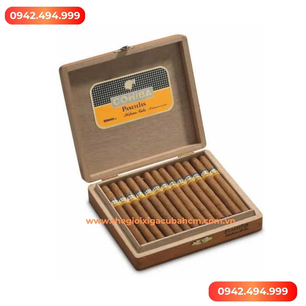 XÌ GÀ COHIBA Panetelas Hộp 25 Điếu