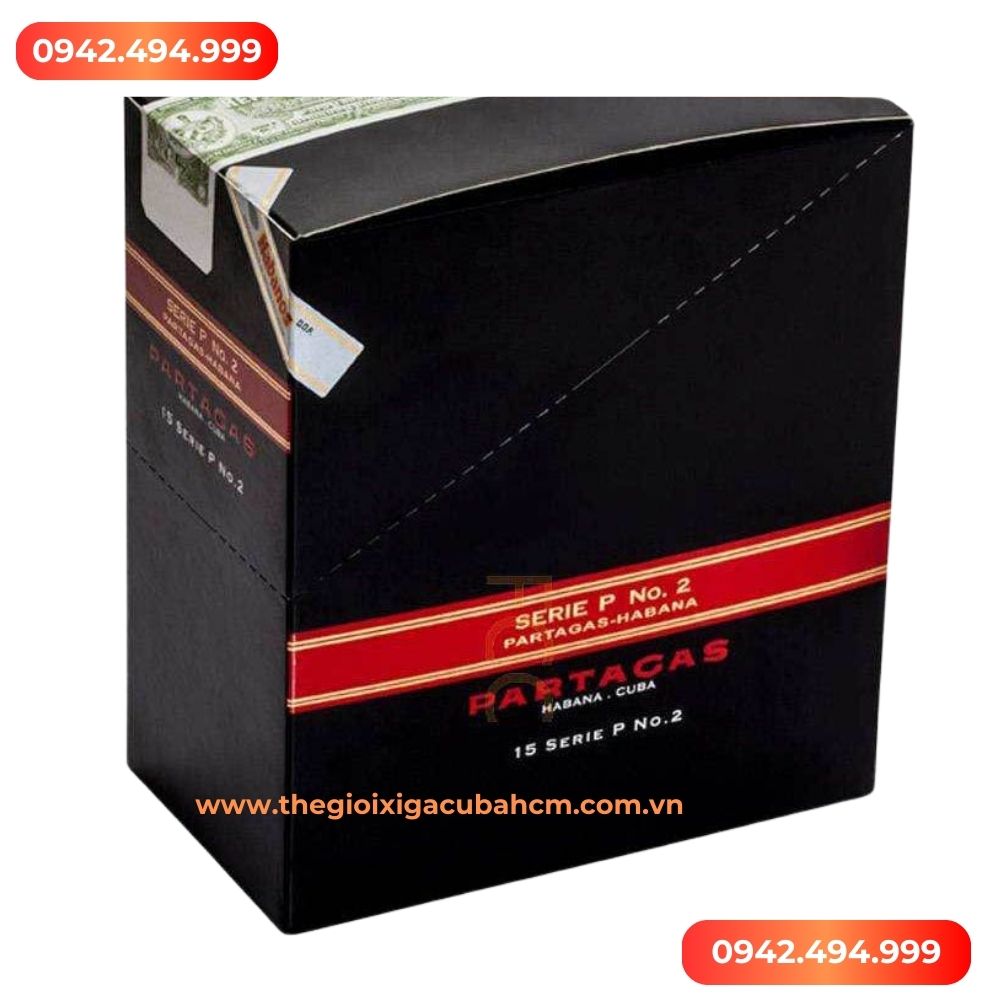 Xì gà Partagas E No2 Tubos hộp 15 điếu