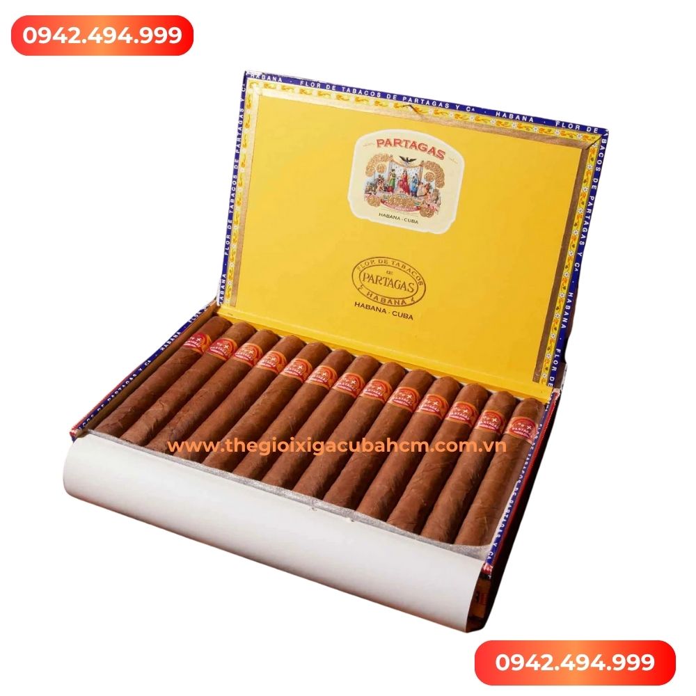 Xì gà Partagas Mille Fleurs hộp 25 điếu