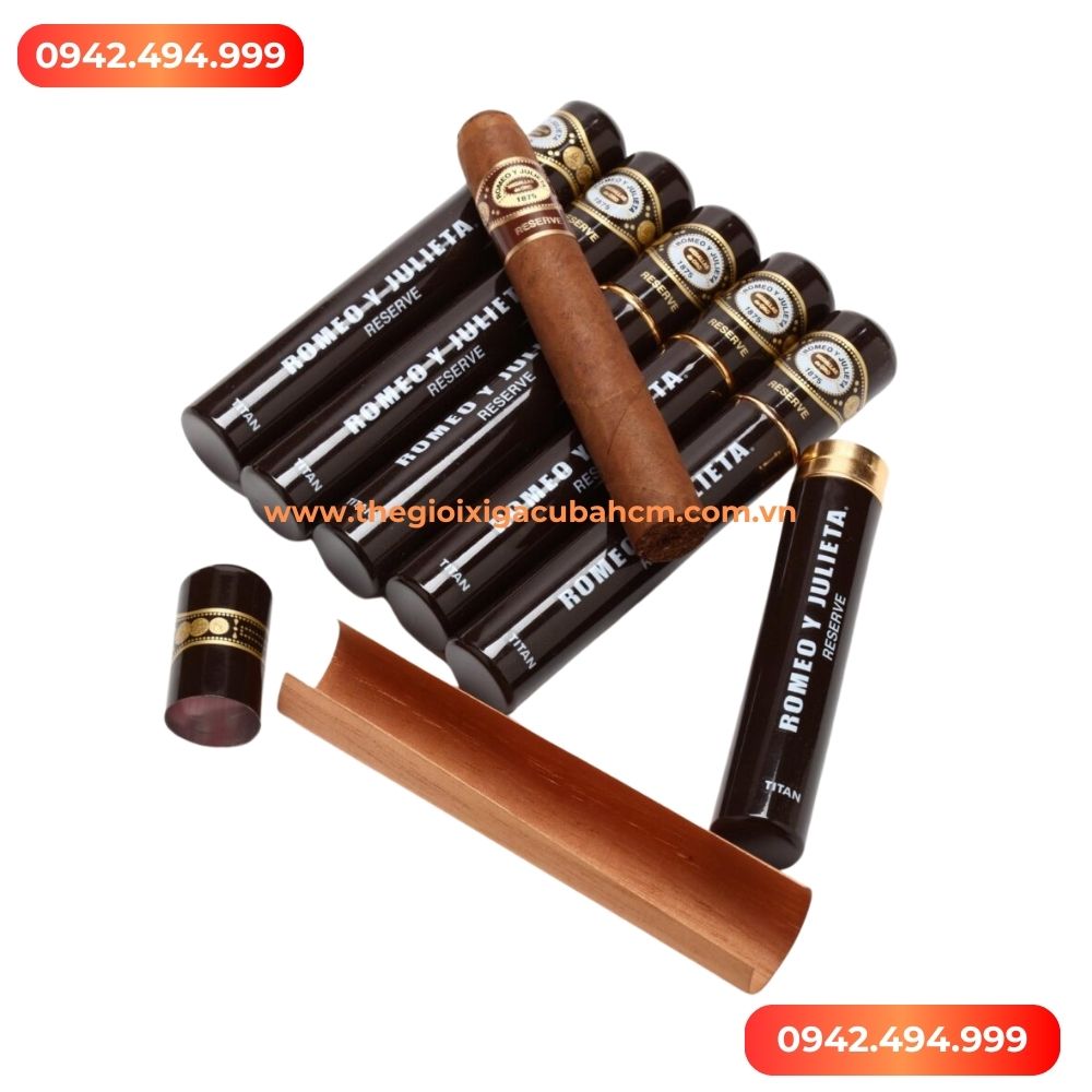 XÌ GÀ ROMEO Y JULIETA RESERVA TITAN