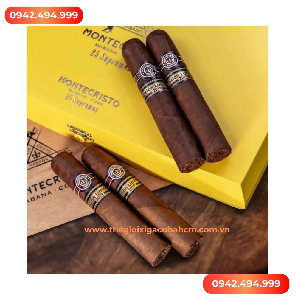 Xì gà Montecristo Supermos hộp 25 điếu