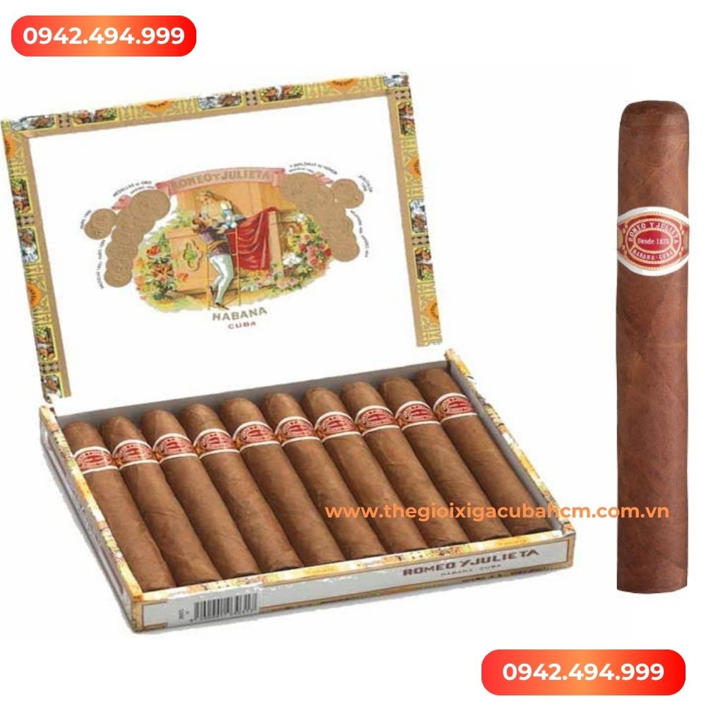 Xì gà Romeo Y Julieta Mille Fleurs hộp 10 điếu