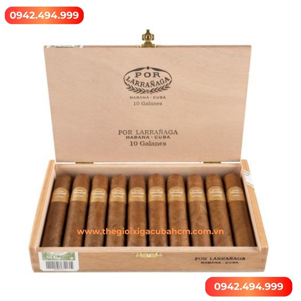 XÌ GÀ POR LARRANAGA GALANES HỘP 10 ĐIẾU