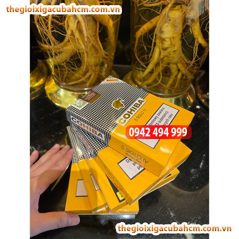 XÌ GÀ COHIBA SIGLO IV HỘP 25 HÀNG CUBA