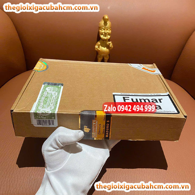 Cohiba Maduro 5 Genios – Điếu Xì Gà Cuba Cao Cấp