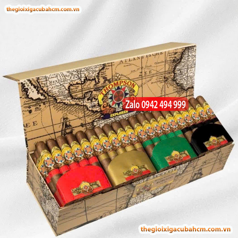XÌ GÀ THOMSON ROBUSTO SAMPLER HỘP 80 ĐIẾU